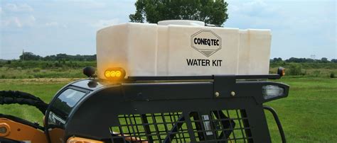 skid steer water kits|coneqtec universal water kits.